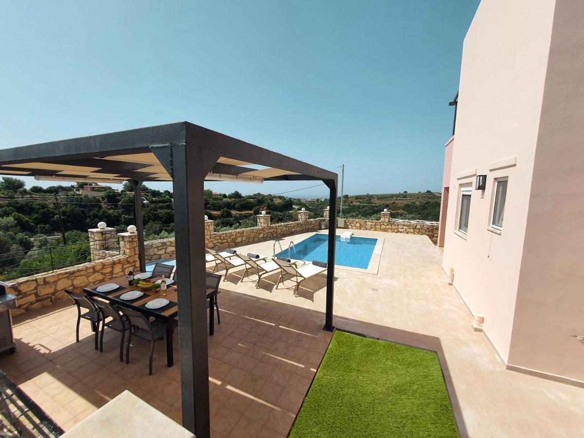 Natural View Villa With Private Pool Skouloúfia Eksteriør bilde