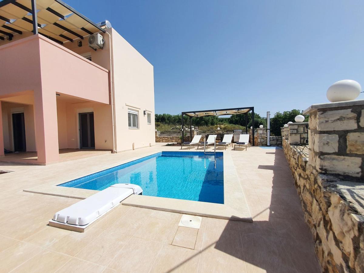 Natural View Villa With Private Pool Skouloúfia Eksteriør bilde