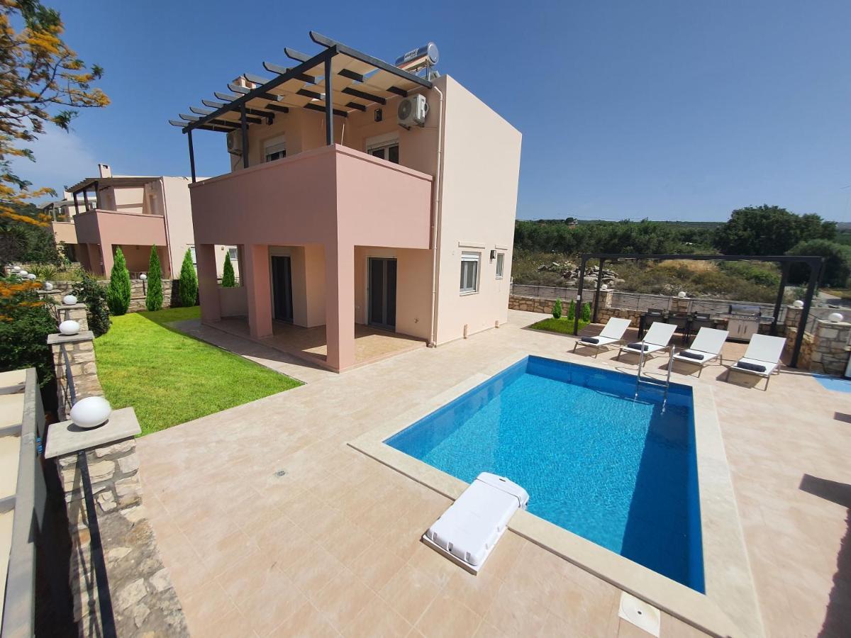 Natural View Villa With Private Pool Skouloúfia Eksteriør bilde