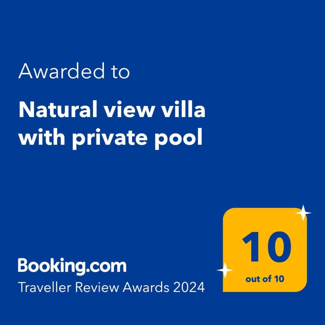Natural View Villa With Private Pool Skouloúfia Eksteriør bilde